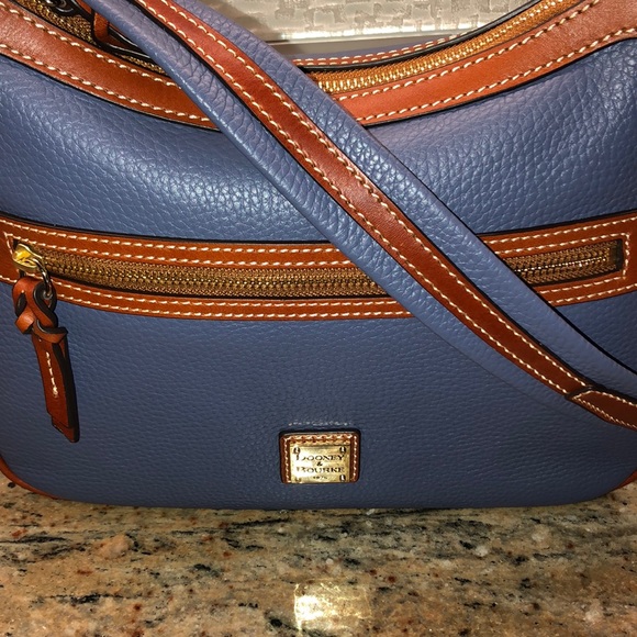 Dooney & Bourke Bags Dooney Bourke Piper Steel Blue Purse Nwt